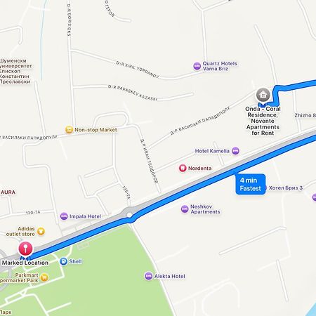 Freddo Apartment - Coral Residence Complex With Parking & Pool Varna Exteriör bild